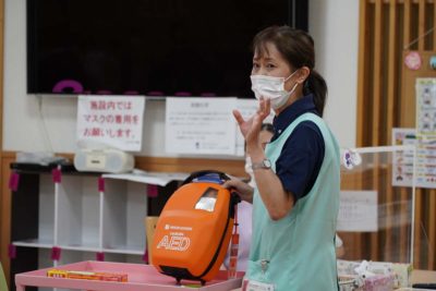 ツバメゆかい 救急救命講習を行いました