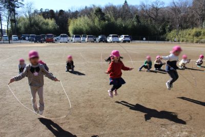 縄跳び大会 りんご保育園