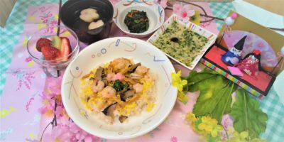 ひな祭り　お食事
