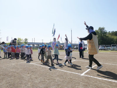 交通安全教室　りんご保育園