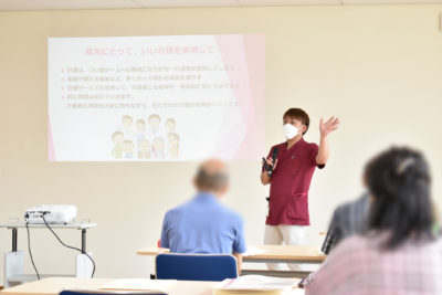 野木町介護入門研修を行いました　ひまわり荘