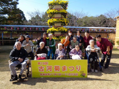菊祭りに行ってきました♪　ひまわり荘
