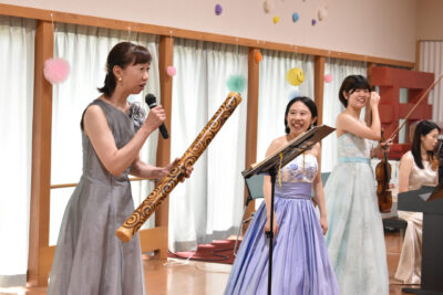 夏のコンサート🎻ひまわり荘