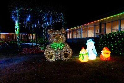 クリスマスイルミネーション2025　ひまわり荘